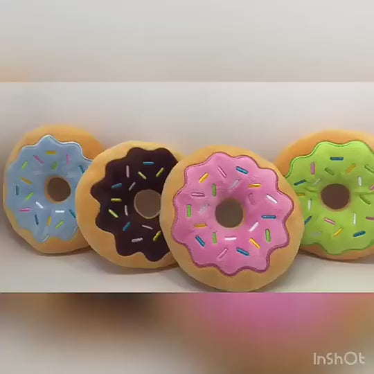 Factory Direct, Cute Biscuit Series Dog Chew Squeaky Toy, Fun Boredom-Relieving Squeaky Toy, Multiple Styles Available